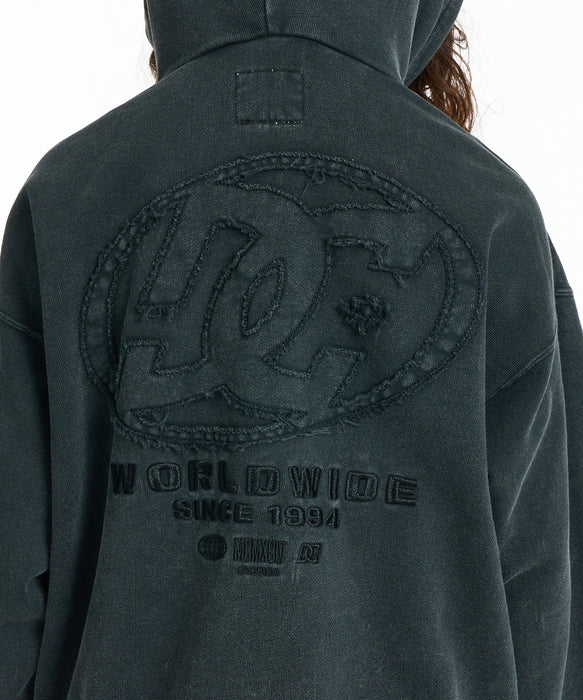 DC SHOES キッズ 26 KD HIDDEN ZH スウェットジャケット 【2026年秋冬モデル】 BKS / 160