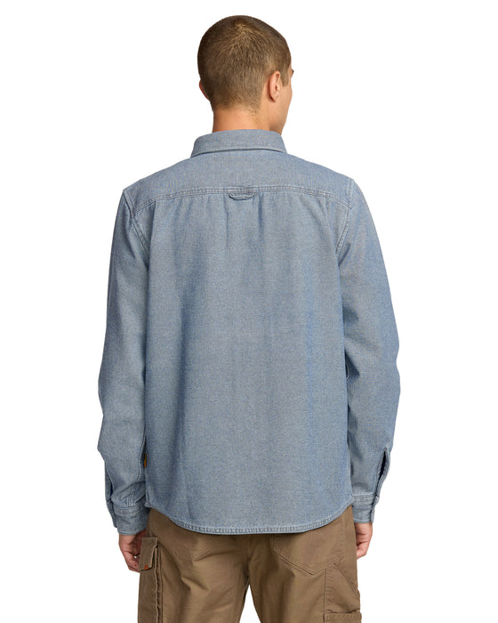 【OUTLET】VOLCOM メンズ LEVELSTONE LS ロングスリーブシャツ