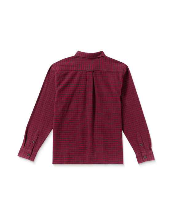【OUTLET】VOLCOM メンズ AUGUSTONE LS ロングスリーブシャツ