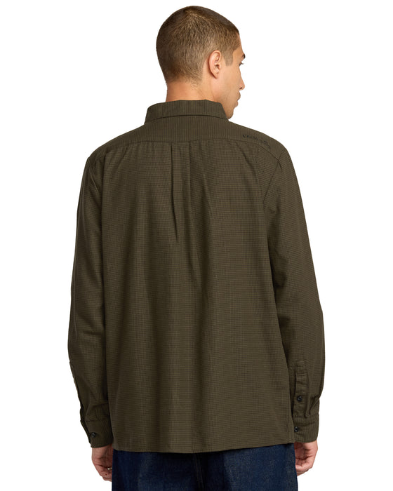 【OUTLET】VOLCOM メンズ POVJ WORKSHIRT ロングスリーブシャツ