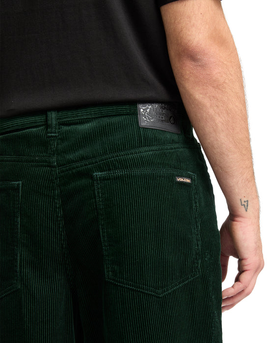 【OUTLET】VOLCOM メンズ BILLOW TAPERED CORD PANT ロングパンツ