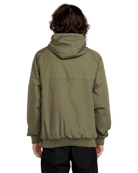 アンコキーヌスポーツ　蓄熱中わたミックスブルゾン　カモフラブラック　L アンコキーヌスポーツ 蓄熱中わたミックスブルゾン カモフラブラック L