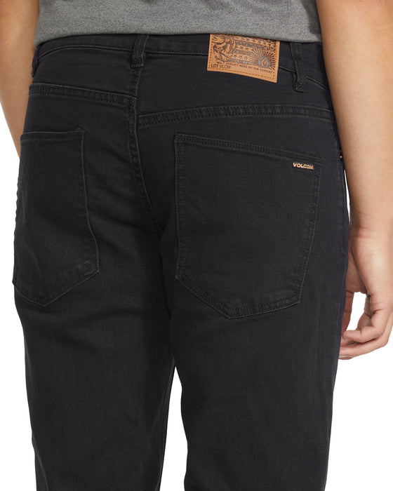 【OUTLET】VOLCOM メンズ SOLVER DENIM デニムパンツ