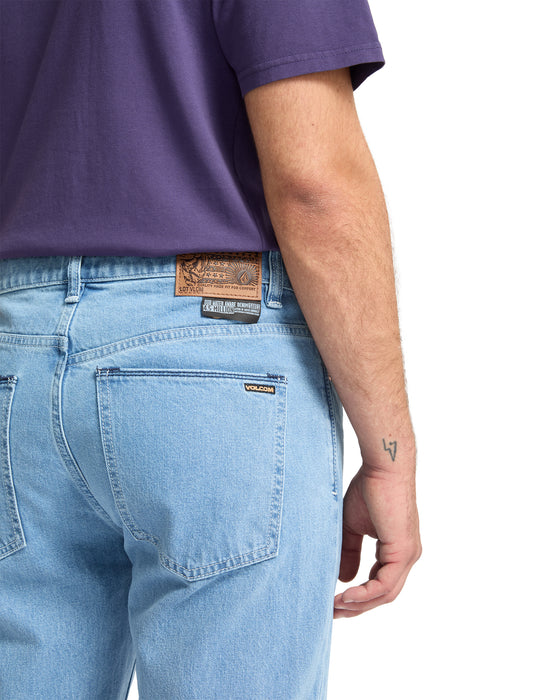 【OUTLET】VOLCOM メンズ SOLVER DENIM デニムパンツ