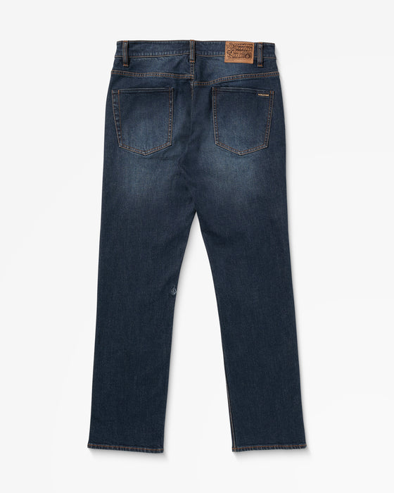 VOLCOM メンズ SOLVER DENIM デニムパンツ