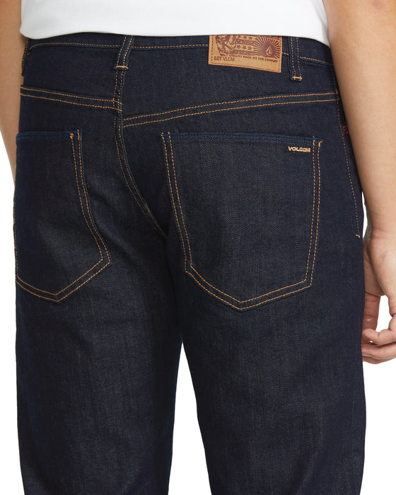 【OUTLET】VOLCOM メンズ SOLVER DENIM デニムパンツ