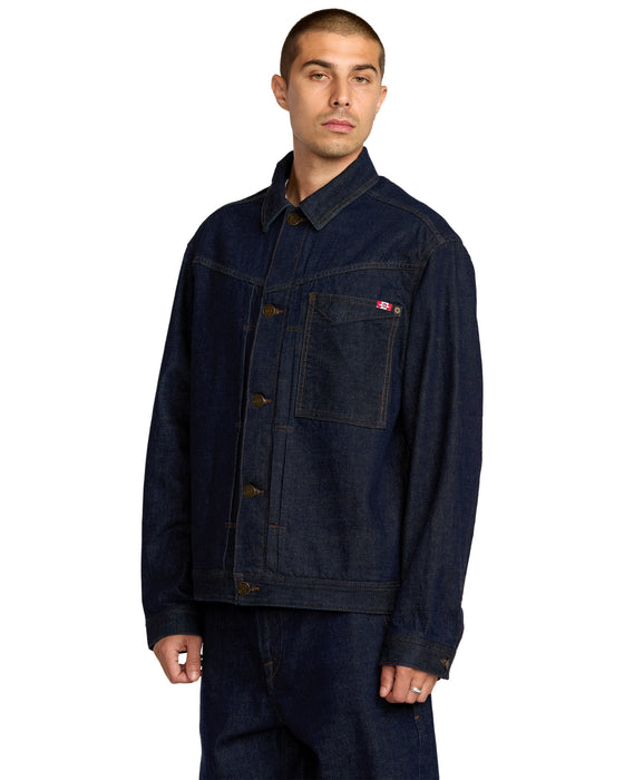 VOLCOM メンズ POVJ DENIM JACKET ジャケット