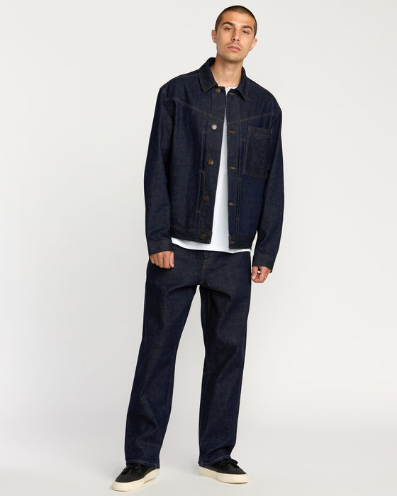 新品　ボルコム　デニムジャケット VOLCOM メンズ POVJ DENIM JACKET ジャケット