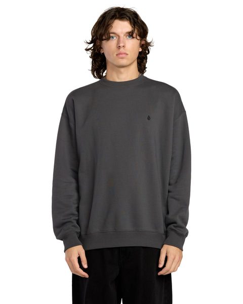 OUTLET】VOLCOM メンズ SINGLE STONE PW CREW クルーネック