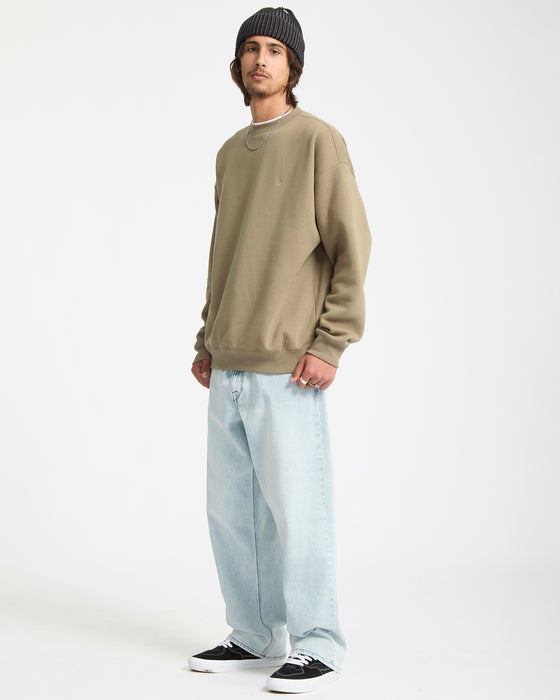 SALE】VOLCOM メンズ SINGLE STONE PW CREW クルーネック