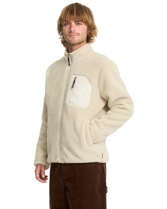 VOLCOM メンズ MUZZER FUZZAR ZIP ジップアップパーカー