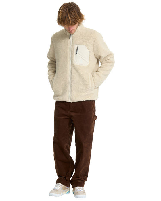 VOLCOM メンズ MUZZER FUZZAR ZIP ジップアップパーカー