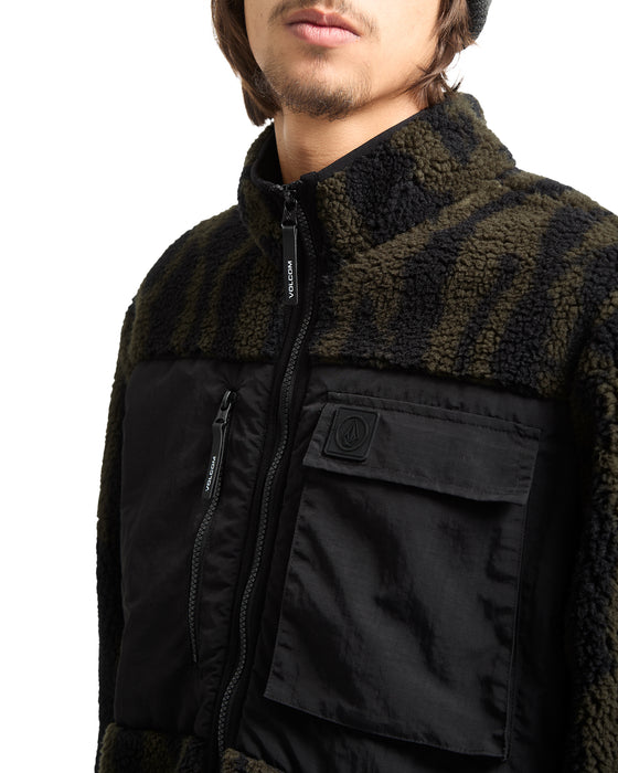 VOLCOM メンズ STORM STONE ZIP フルジップ
