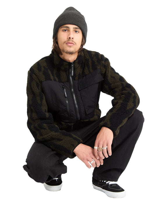VOLCOM メンズ STORM STONE ZIP フルジップ