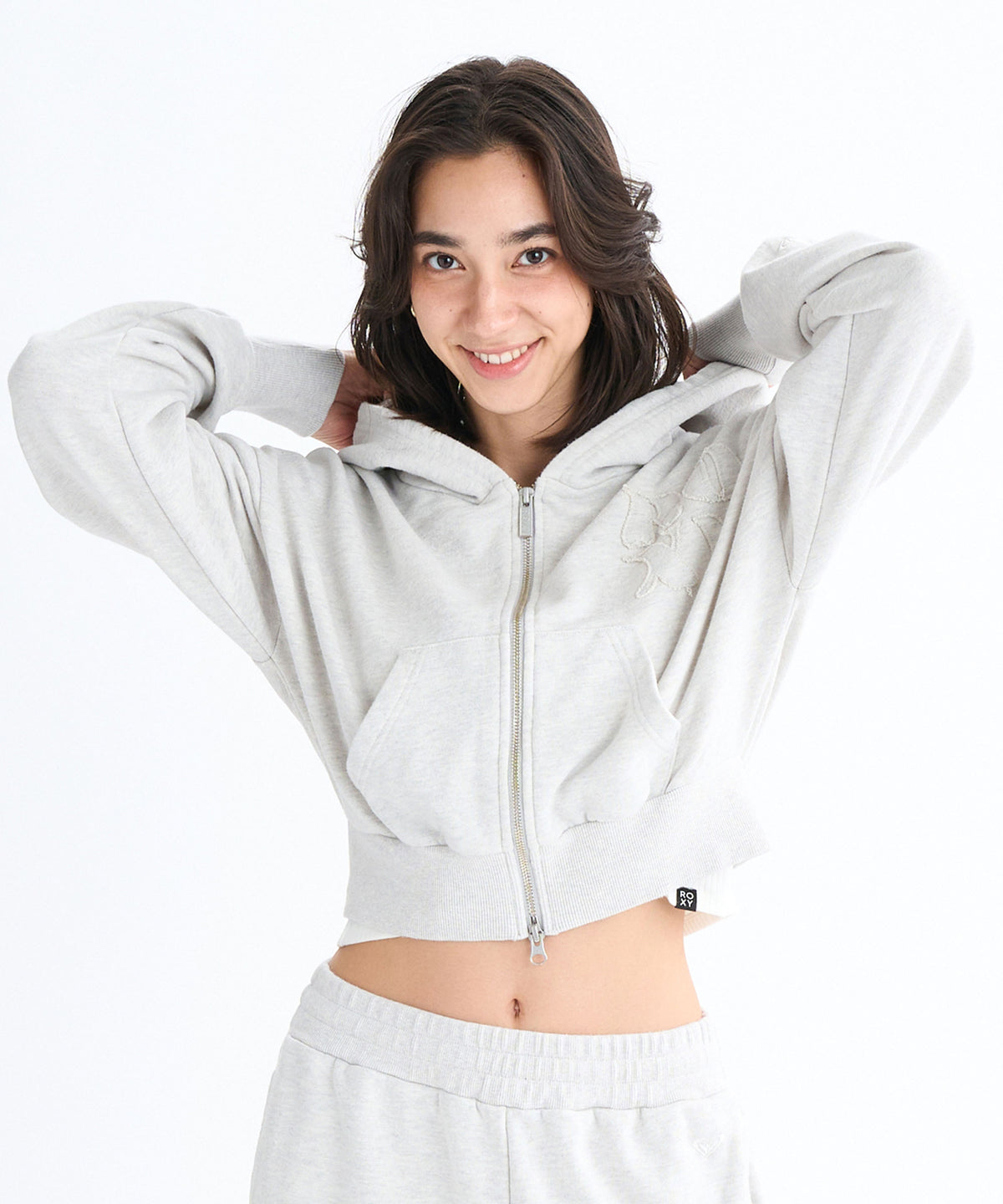 Roxy YOLO ZIP ウィメンズ ジップアップフーディ フード付き