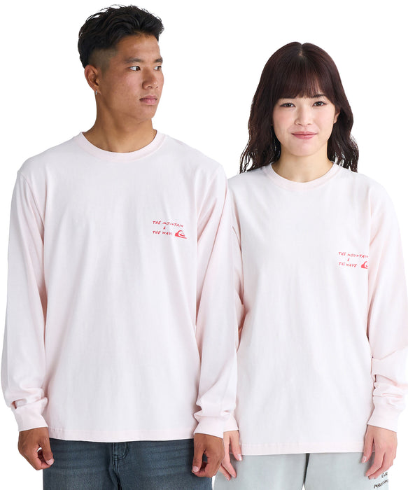 QUIKSILVER メンズ/ユニセックス NEW HD LT 長袖Tシャツ ロンT USコットン レギュラーフィット 【2026年春夏モデル】