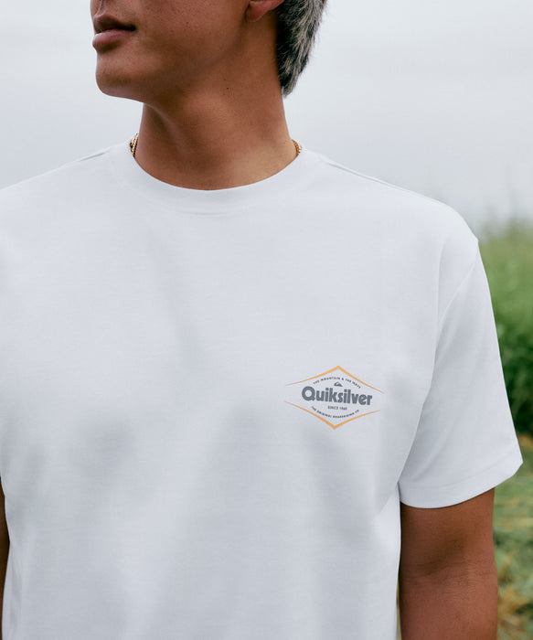 QUIKSILVER メンズ OUTDOOR SURF ST 半袖Tシャツ 接触冷感 速乾 UPF50+ ストレッチ<NATURE TECH>【2026年夏モデル】