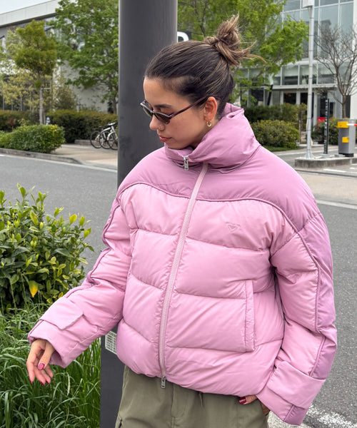 Roxy MEET UP ウィメンズ ダウンジャケット 2色切り替え ダウン70%