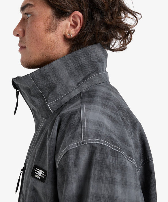 QUIKSILVER メンズ LIVE WIRE JK スノージャケット 10,000mm/5,000g