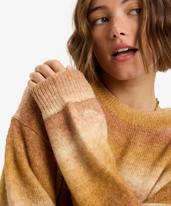 Roxy LOVE AGAIN ウィメンズ セーター <2025FW HEART WAVE>  <25FWグローバル展開アイテム>