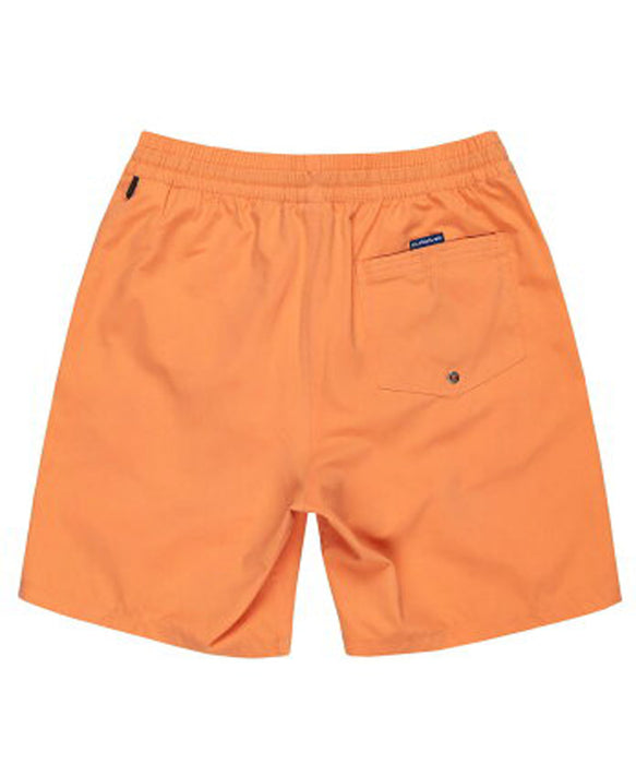 QUIKSILVER メンズ EVERYDAY SOLID VOLLEY 19 ジャムボードショーツ 19インチ インナーショーツ付き (ウエストゴムタイプ) ノンストレッチ・撥水加工 【2026年春夏モデル】