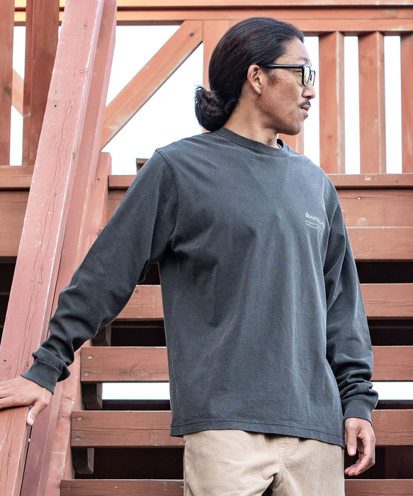 OUTLET FAMILY SALE】Quiksilver メンズ PG HAND DRAWN LT 長袖Tシャツ