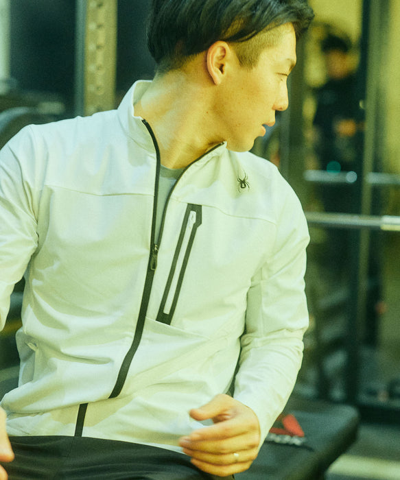 SPYDER メンズ KNIT ZIP-UP TRAINING TOP スウェットジャケット 【2026年春夏モデル】