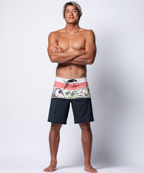 QUIKSILVER メンズ SURFSILK STRAIGHT 20 ボードショーツ フィットタイ 20インチ インナーショーツなしタイプ 4WAYストレッチ・撥水加工 【2026年春夏モデル】