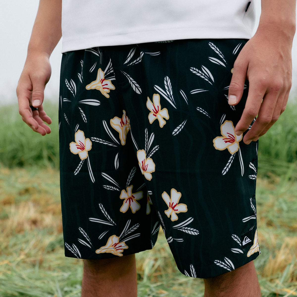 レイドジャパン　ショートパンツ2着 QUIKSILVER メンズ BOTANICAL VOLLEY 20NB ジャムボードショーツ 速乾