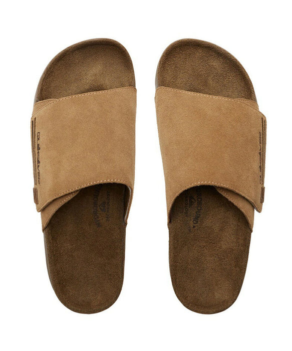 QUIKSILVER メンズ RIVI SUEDE スエードレザーサンダル
