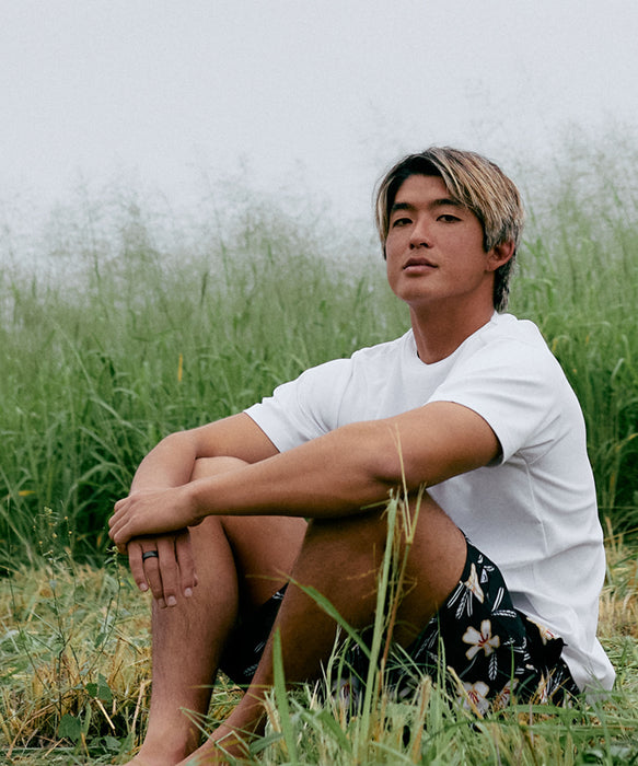 QUIKSILVER メンズ OUTDOOR SURF ST 半袖Tシャツ 接触冷感 速乾 UPF50+ ストレッチ<NATURE TECH>【2026年夏モデル】