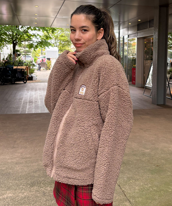 Roxy BELLIS  BOA JACKET ウィメンズ ボアジャケット 撥水加工 <2025FW HEART WAVE HOLIDAYS>