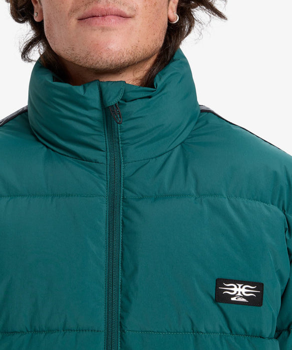 QUIKSILVER メンズ PUFF THE DRAGON スノージャケット ショート丈