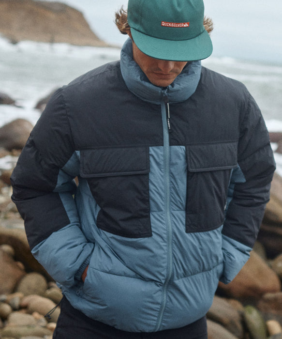 Quiksilver メンズ STAY PUFF JACKET 中綿ジャケット ジップハンド
