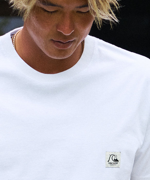 QUIKSILVER メンズ/ユニセックス BW HISTORY FRAME ST 半袖コットンTシャツ レギュラーフィット【2026年春夏モデル】