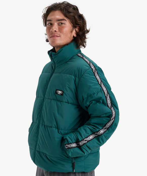 QUIKSILVER メンズ PUFF THE DRAGON スノージャケット ショート丈
