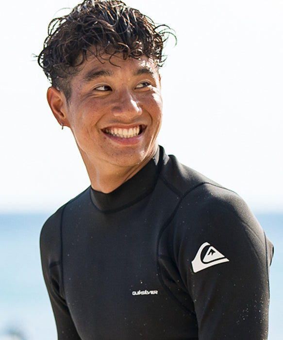 QUIKSILVER メンズ OMNI LR 長袖ラッシュガード 速乾 【2026年春夏モデル】