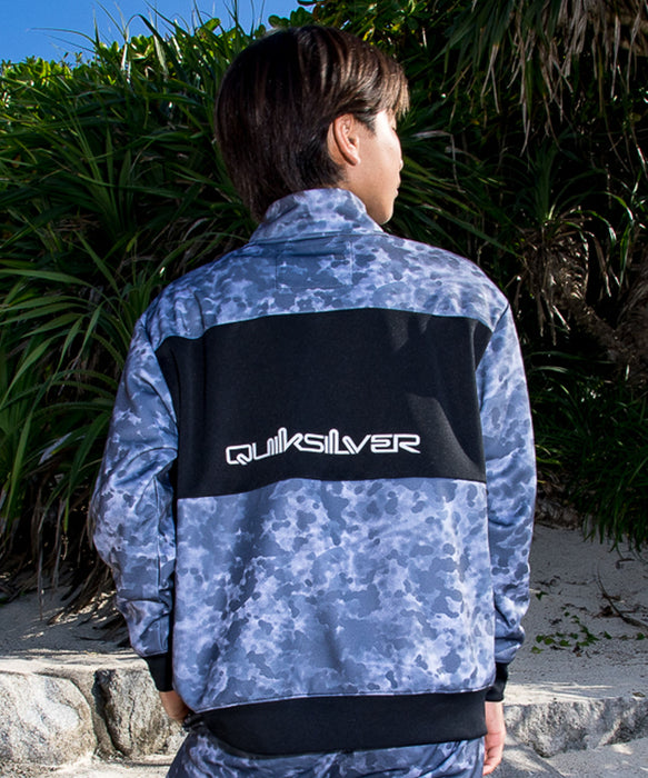 QUIKSILVER ユース QS WARM UP ZIP 26SP YOUTH トラックジャケット ルーズフィット (130-160cm)【2026年春夏モデル】