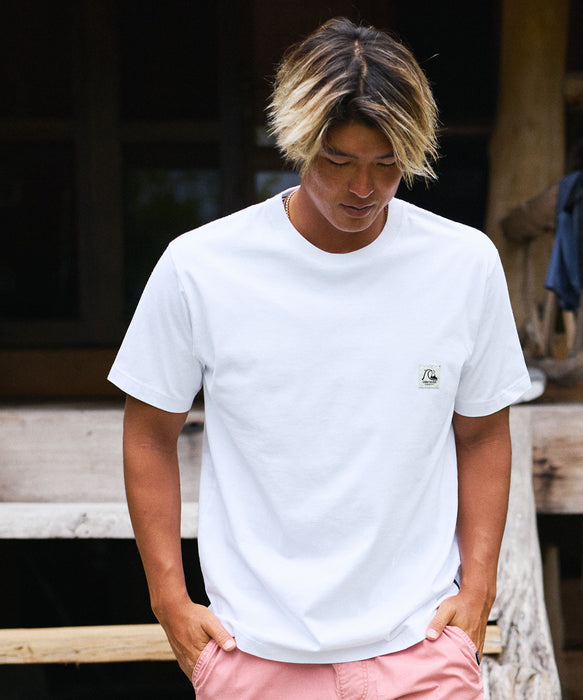 QUIKSILVER メンズ/ユニセックス BW HISTORY FRAME ST 半袖コットンTシャツ レギュラーフィット【2026年春夏モデル】