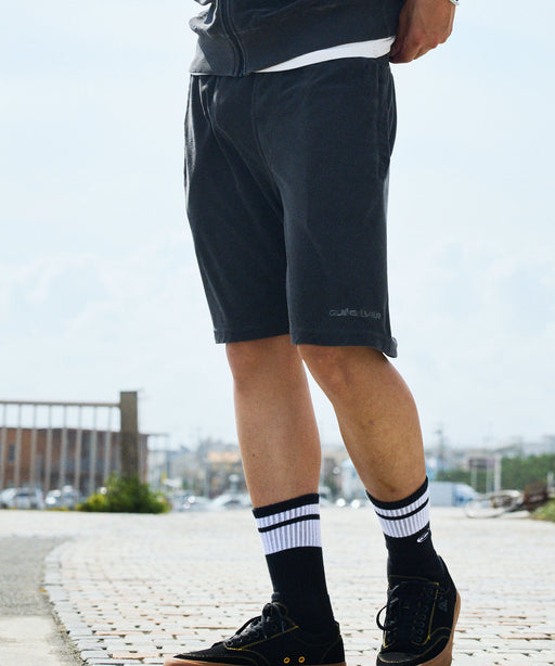 00s Quiksilver バギーショーツ ジョーツ バックペイント Y2K QUIKSILVER メンズ PG PILE WASH SHORTS ショートパンツ 【2026年春夏