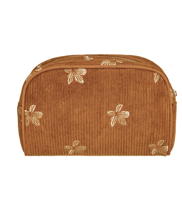 Roxy FEELING EMBY PENCIL CASE ウィメンズ コーデュロイ 化粧ポーチ <2025FW HEART WAVE>  <25FWグローバル展開アイテム>