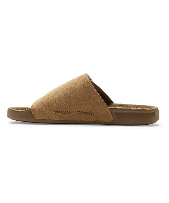QUIKSILVER メンズ RIVI SUEDE スエードレザーサンダル