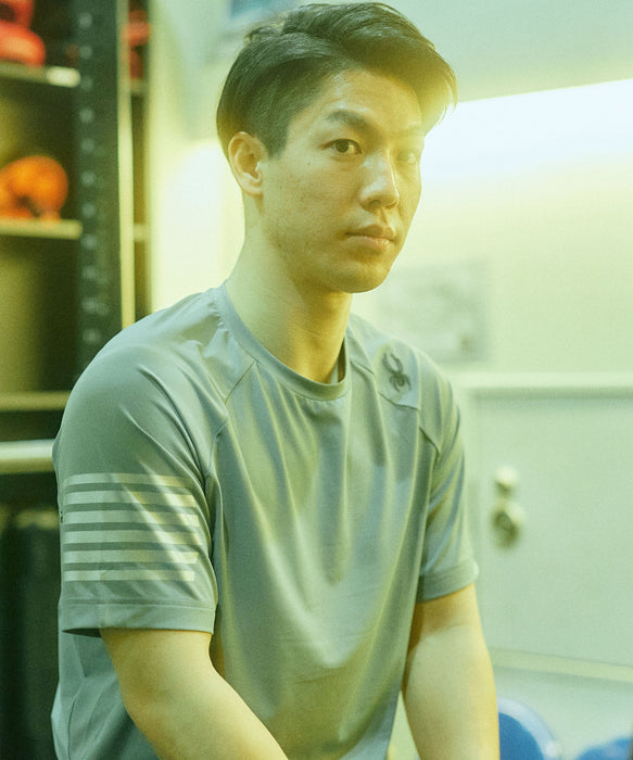 SPYDER メンズ ROUND NECK SHORT T-SHIRTS Tシャツ 【2026年春夏モデル】