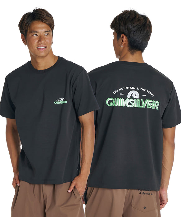 QUIKSILVER メンズ EV CORPO CLASSIC ST 半袖Tシャツ 接触冷感 速乾 UPF50+ ストレッチ<NATURE TECH>【2026年夏モデル】