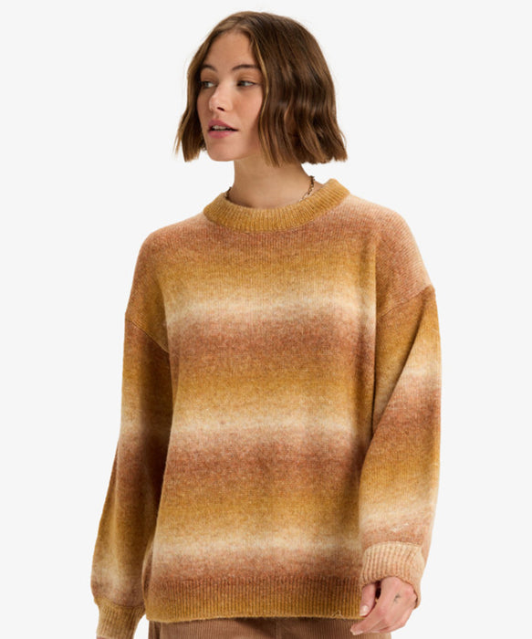 Roxy LOVE AGAIN ウィメンズ セーター <2025FW HEART WAVE>  <25FWグローバル展開アイテム>