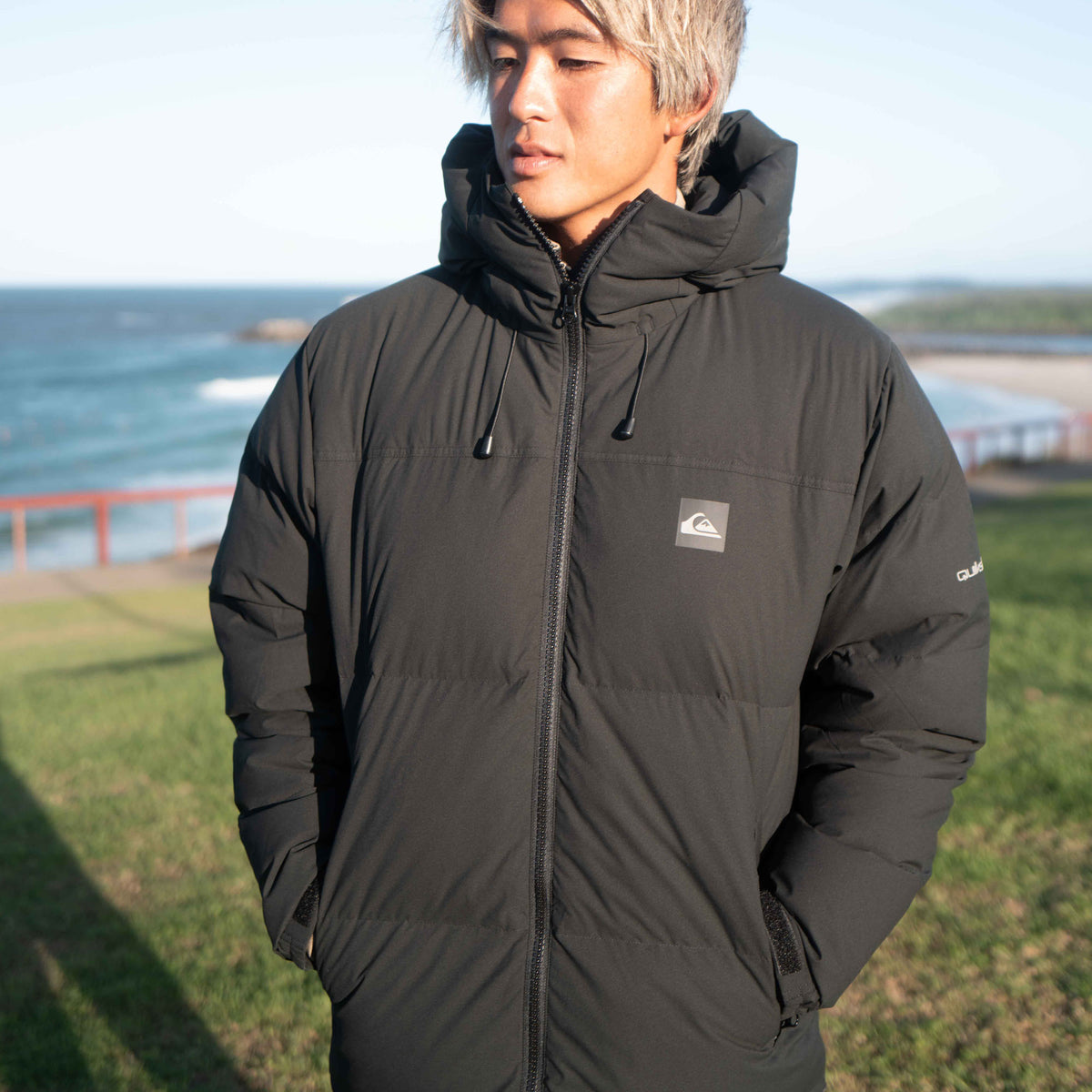 Quiksilver メンズ STRONG WIND DOWN JACKET ダウンジャケット ルーズ