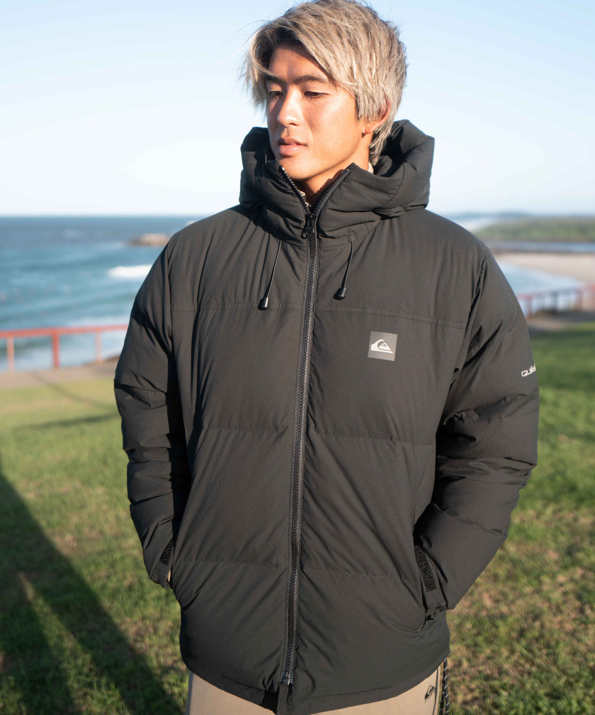 Quiksilver メンズ STRONG WIND DOWN JACKET ダウンジャケット ルーズ