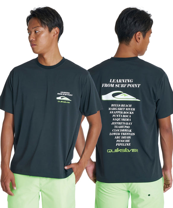 QUIKSILVER メンズ ICON OF SURF 26 SS 半袖Tシャツ 超速乾 UPF50+