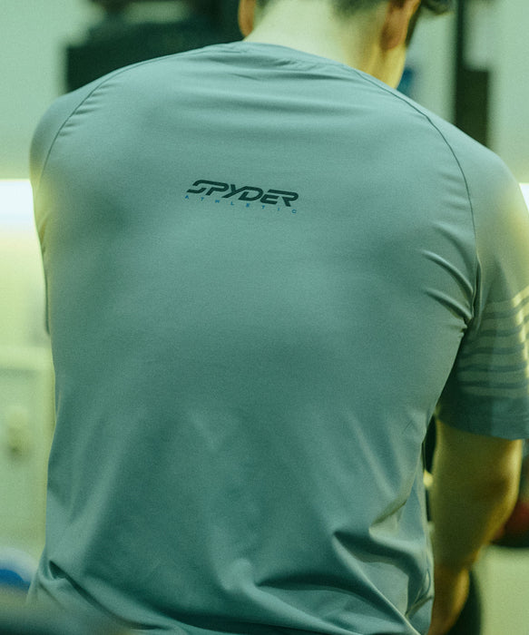 SPYDER メンズ ROUND NECK SHORT T-SHIRTS Tシャツ 【2026年春夏モデル】