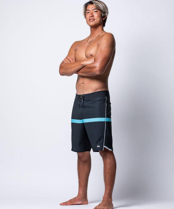 QUIKSILVER メンズ HIGHLINE PRINTED 20 ボードショーツ フィットタイ 20インチ インナーショーツなしタイプ 撥水加工 速乾・撥水加工 【2026年春夏モデル】